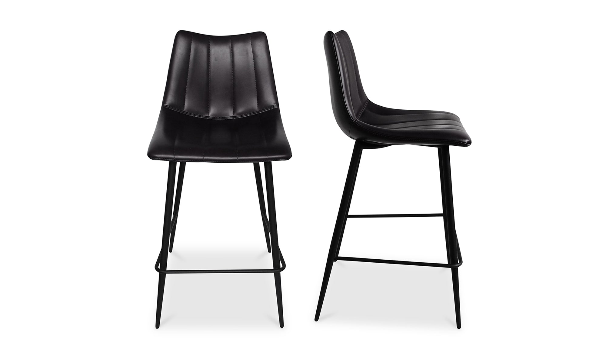 Alibi Counter Stool Black-Set of Two