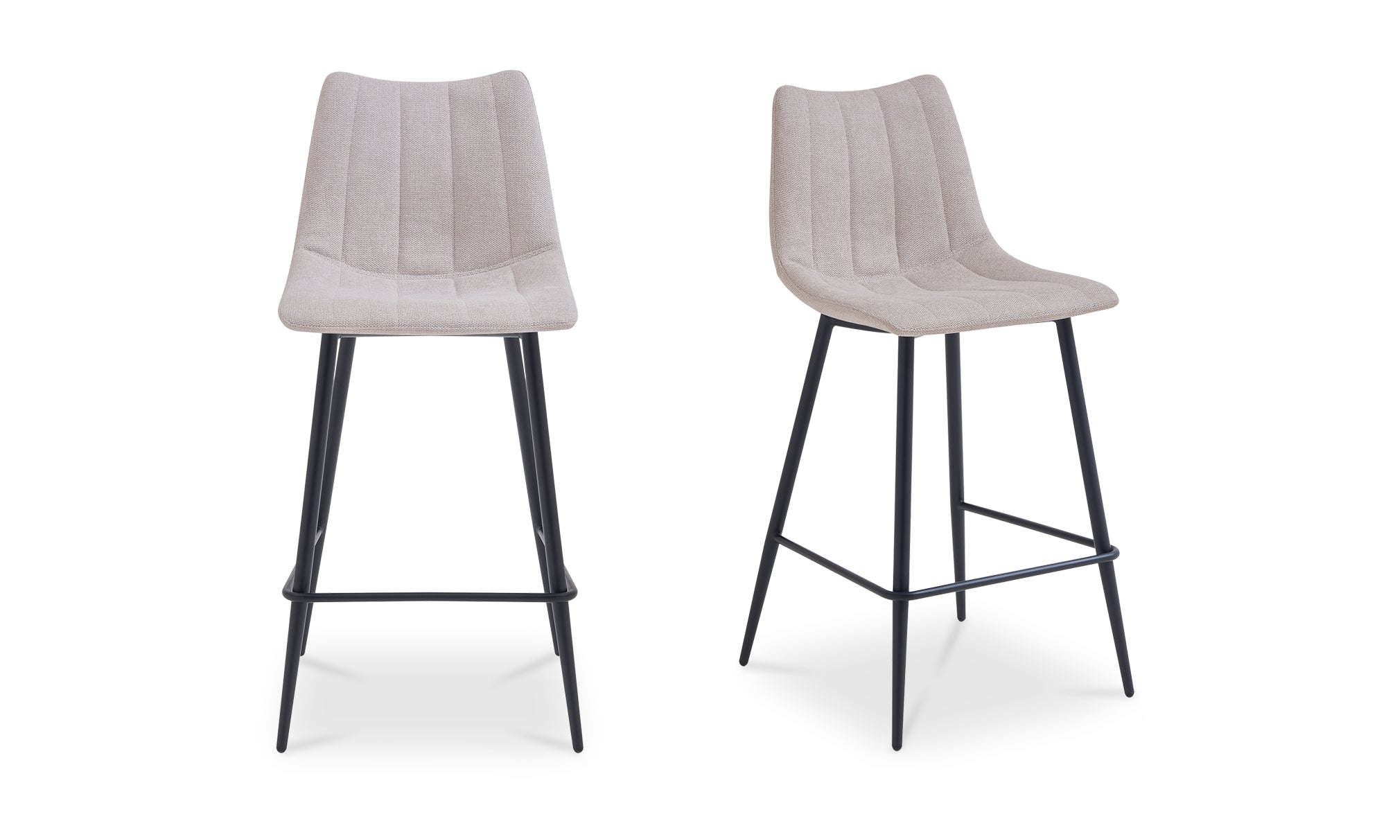 Alibi Bar Stool Beige-Set of Two