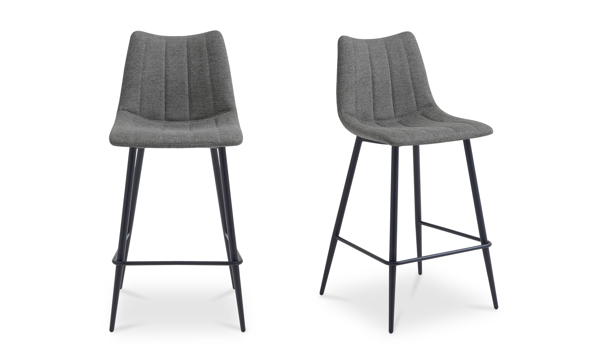 Alibi Counter Stool Dark Grey-Set of Two