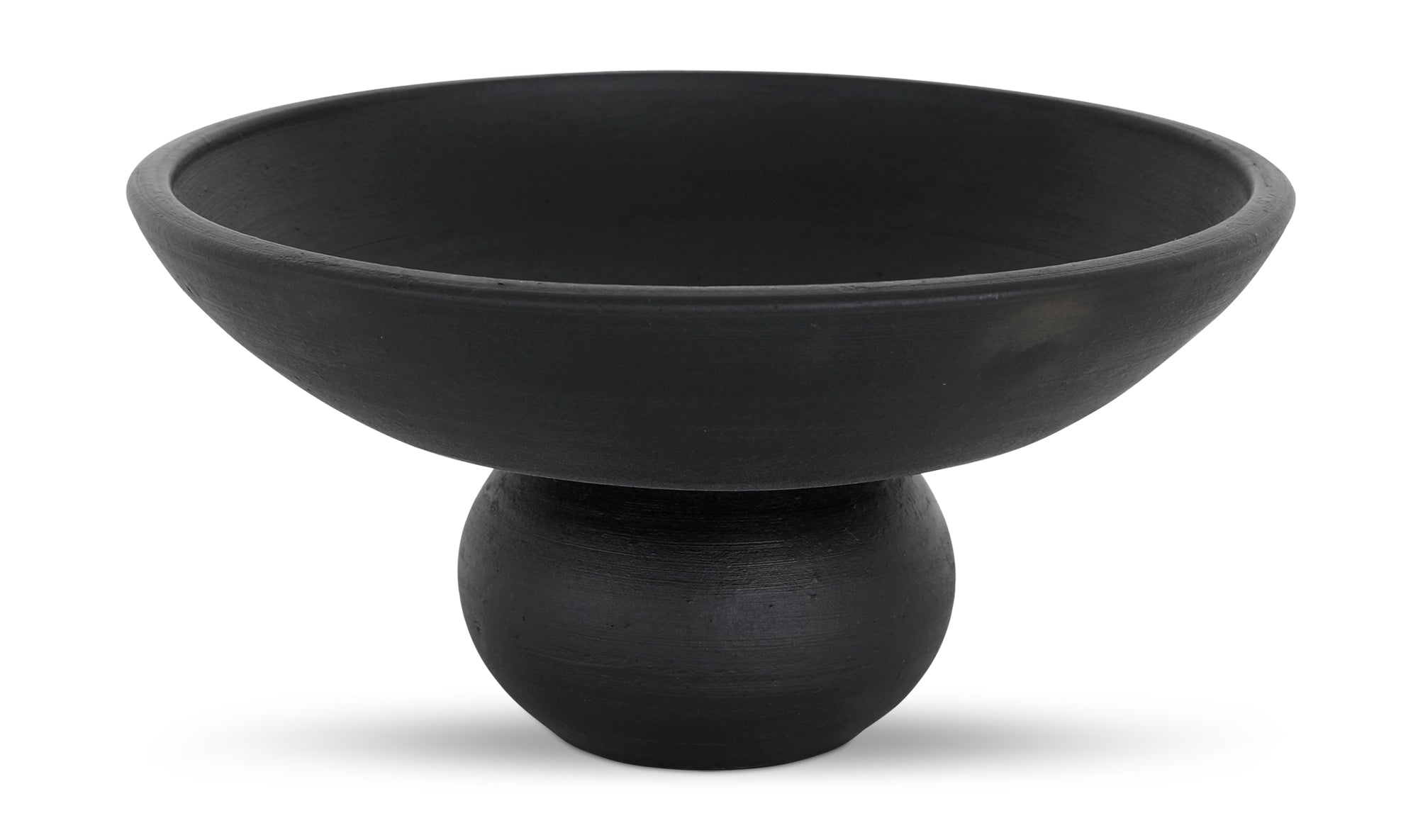Asha Decorative Bowl Black Terracotta