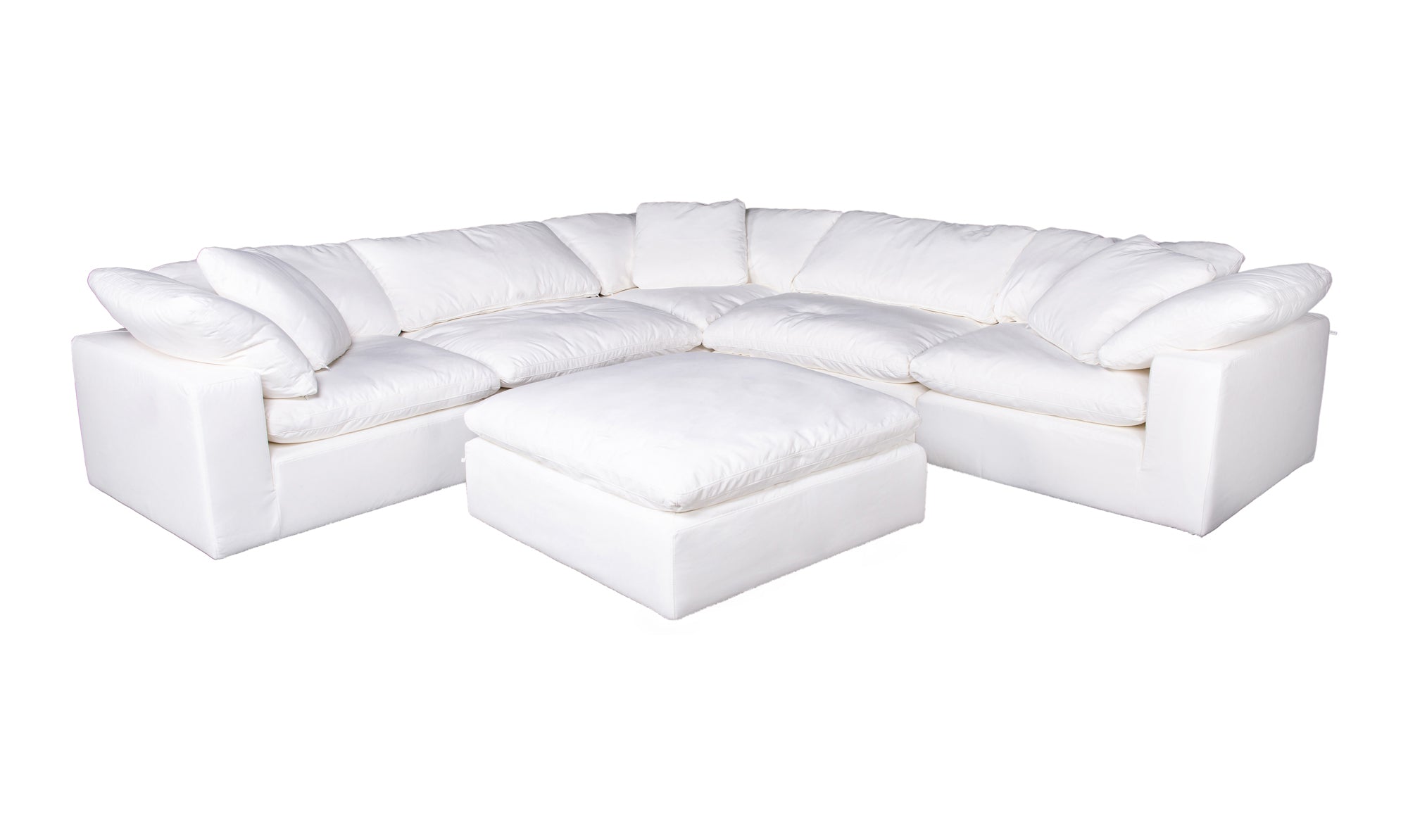 Clay Modular Sectional White