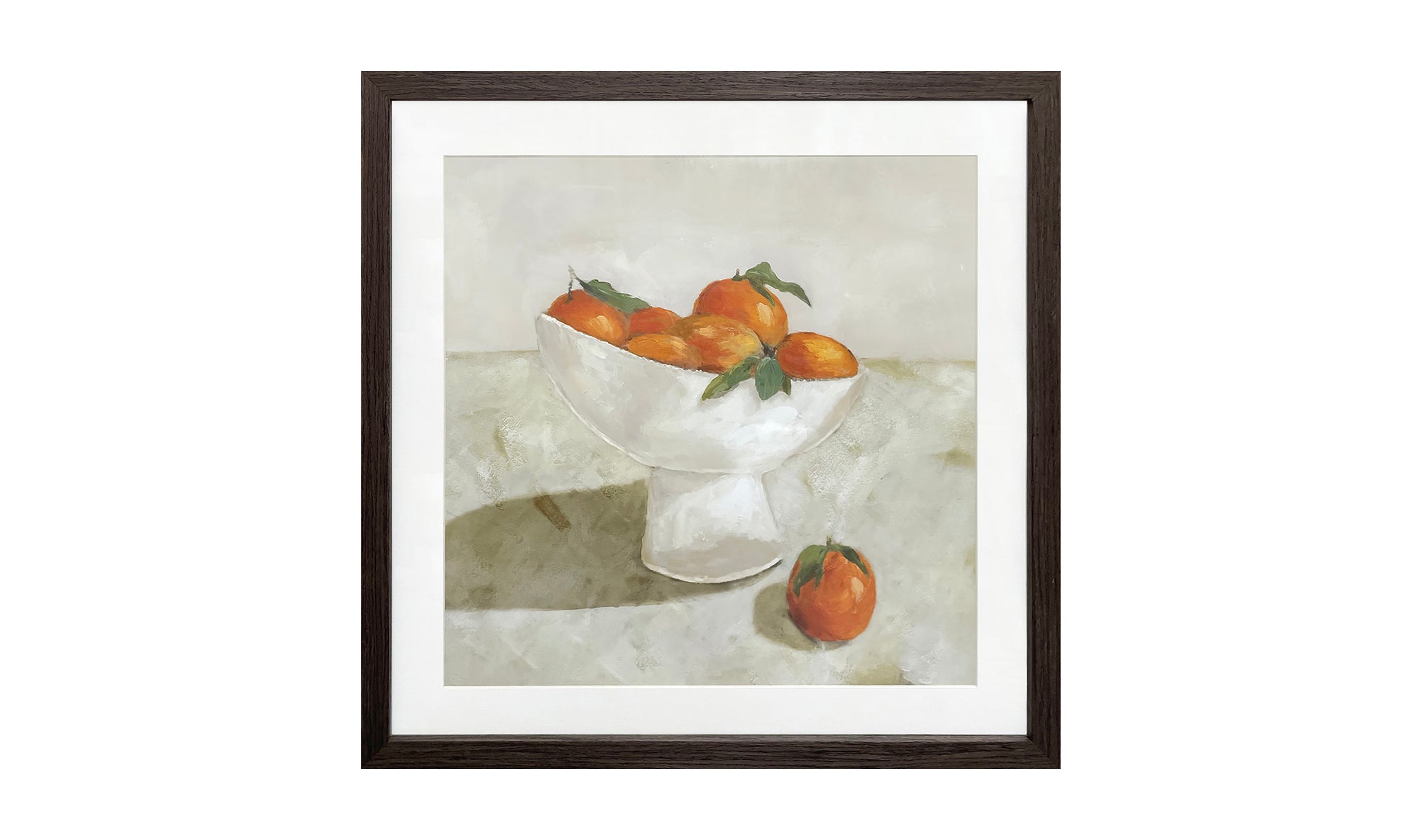 Citrine Framed Painting