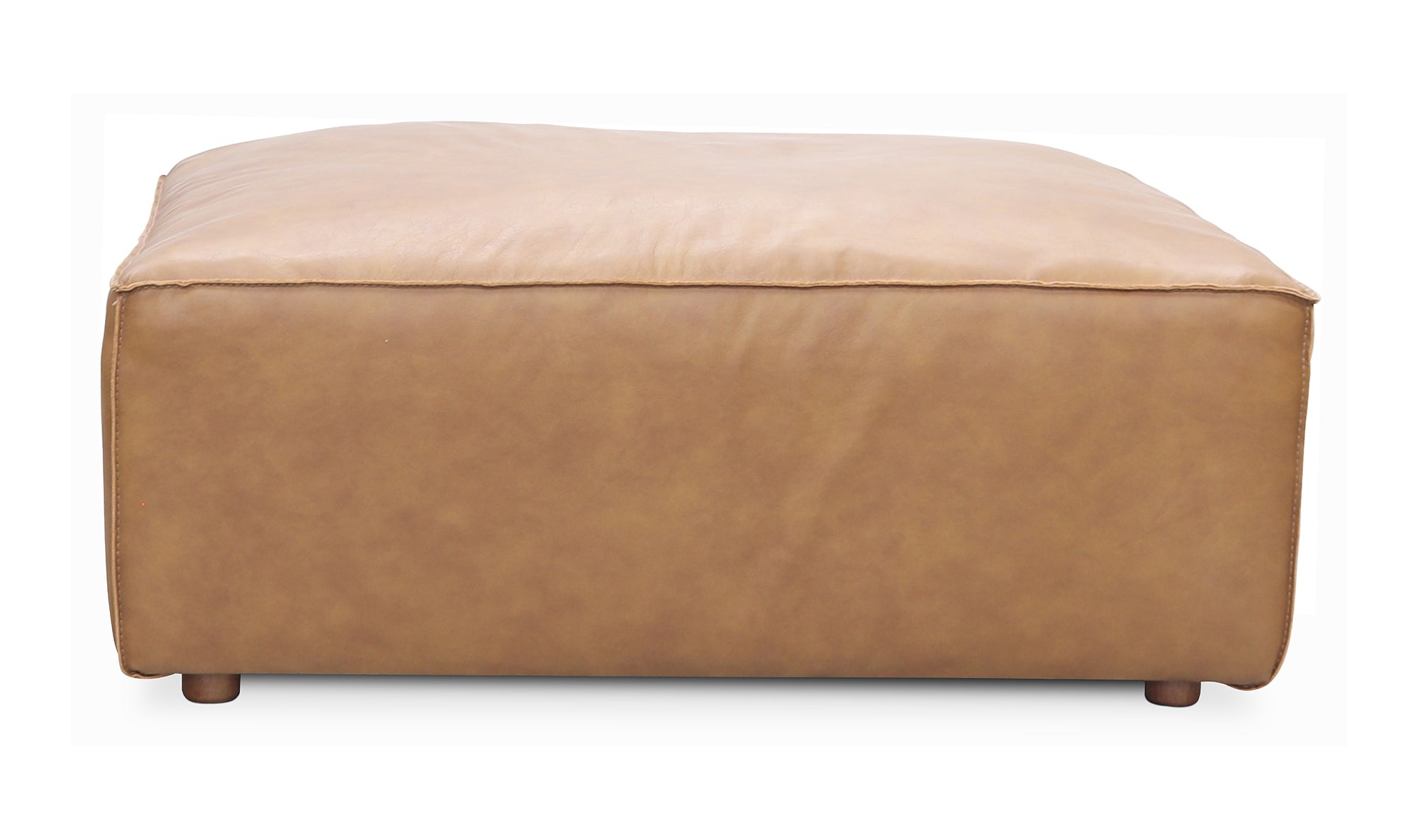 Form Ottoman Sonoran Tan Leather