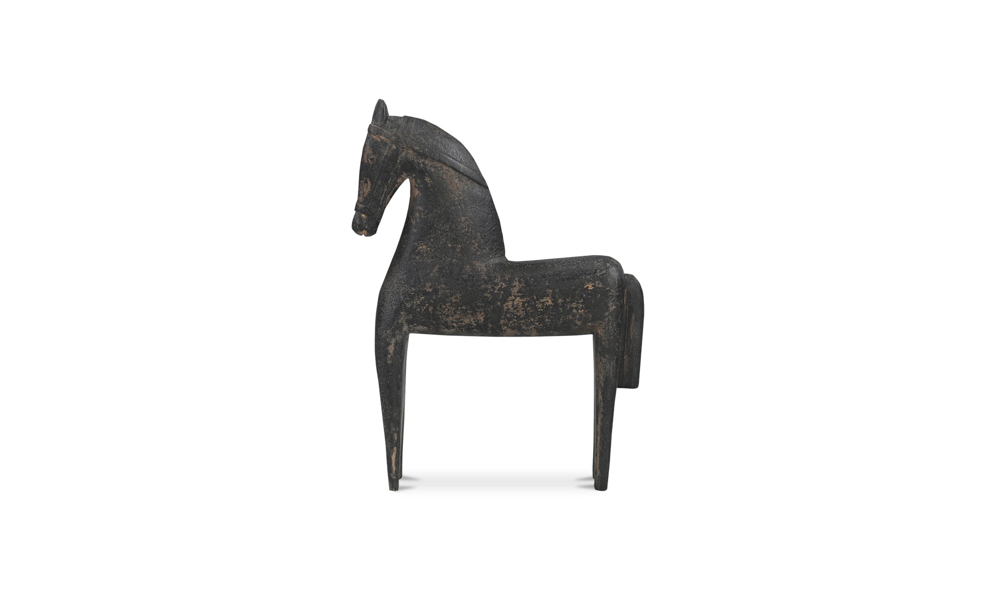 Gallant Wooden Sculpture Black