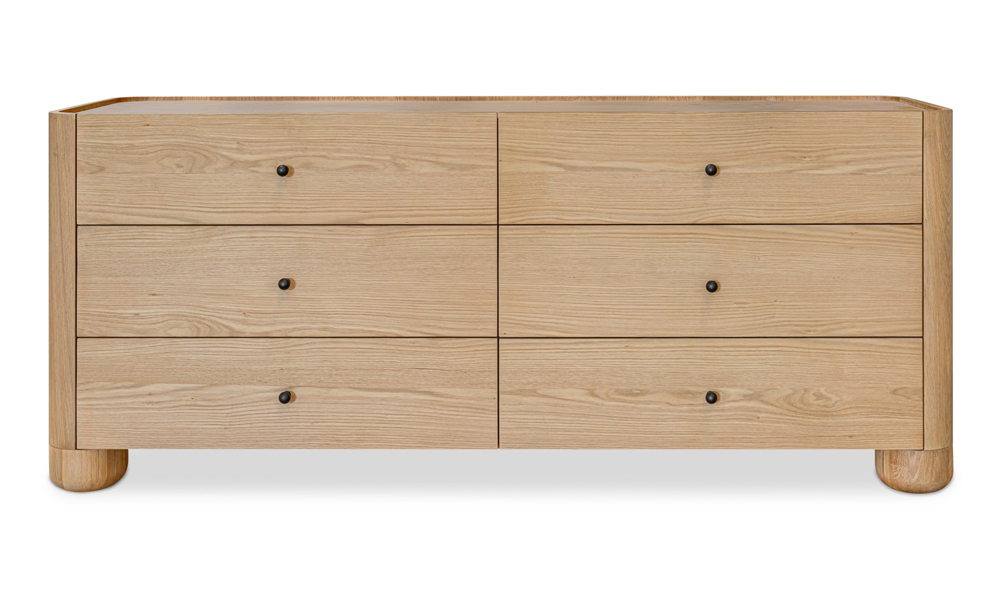 Gibson 6 Drawer Dresser Natural