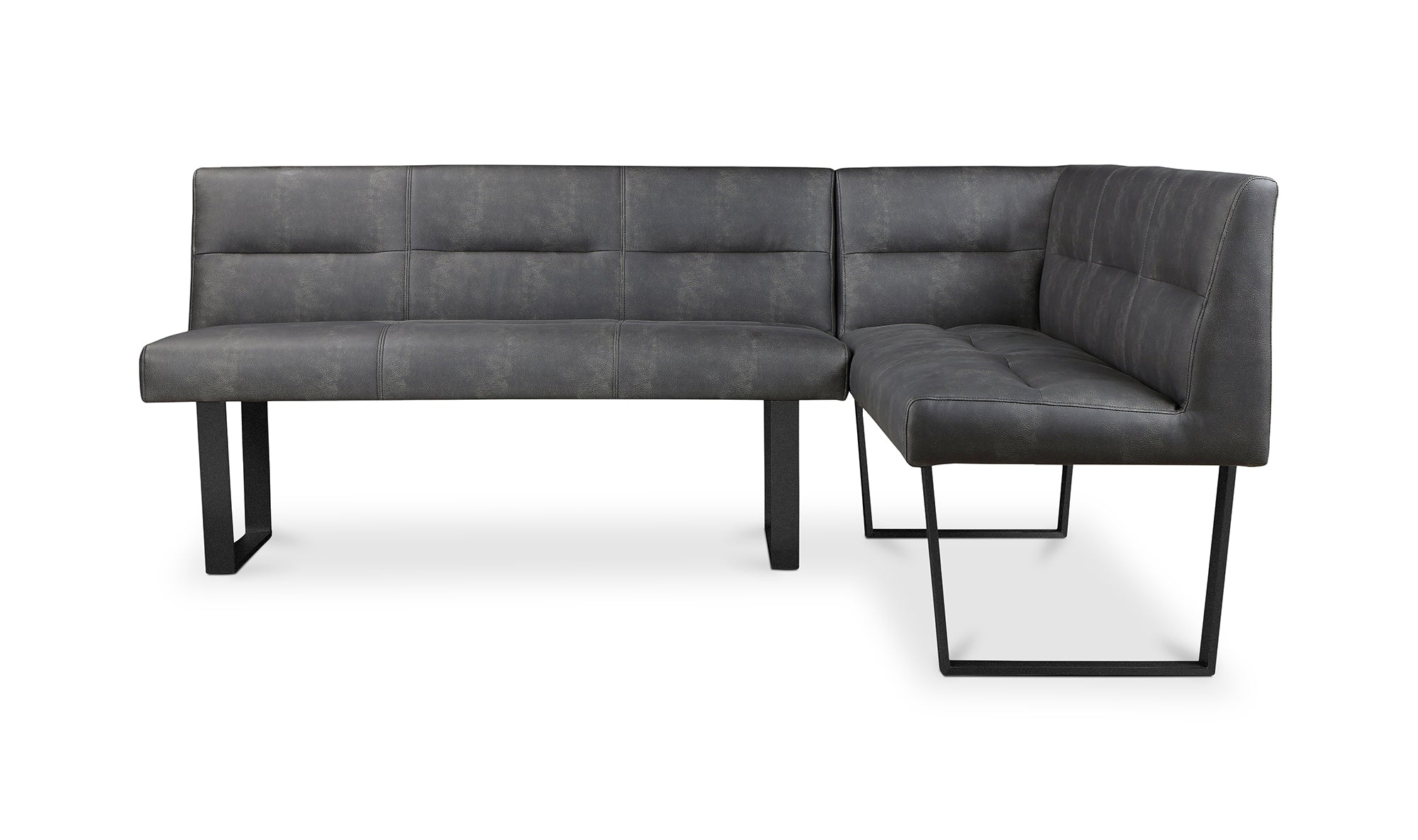 Hanlon Corner Bench Dark Grey