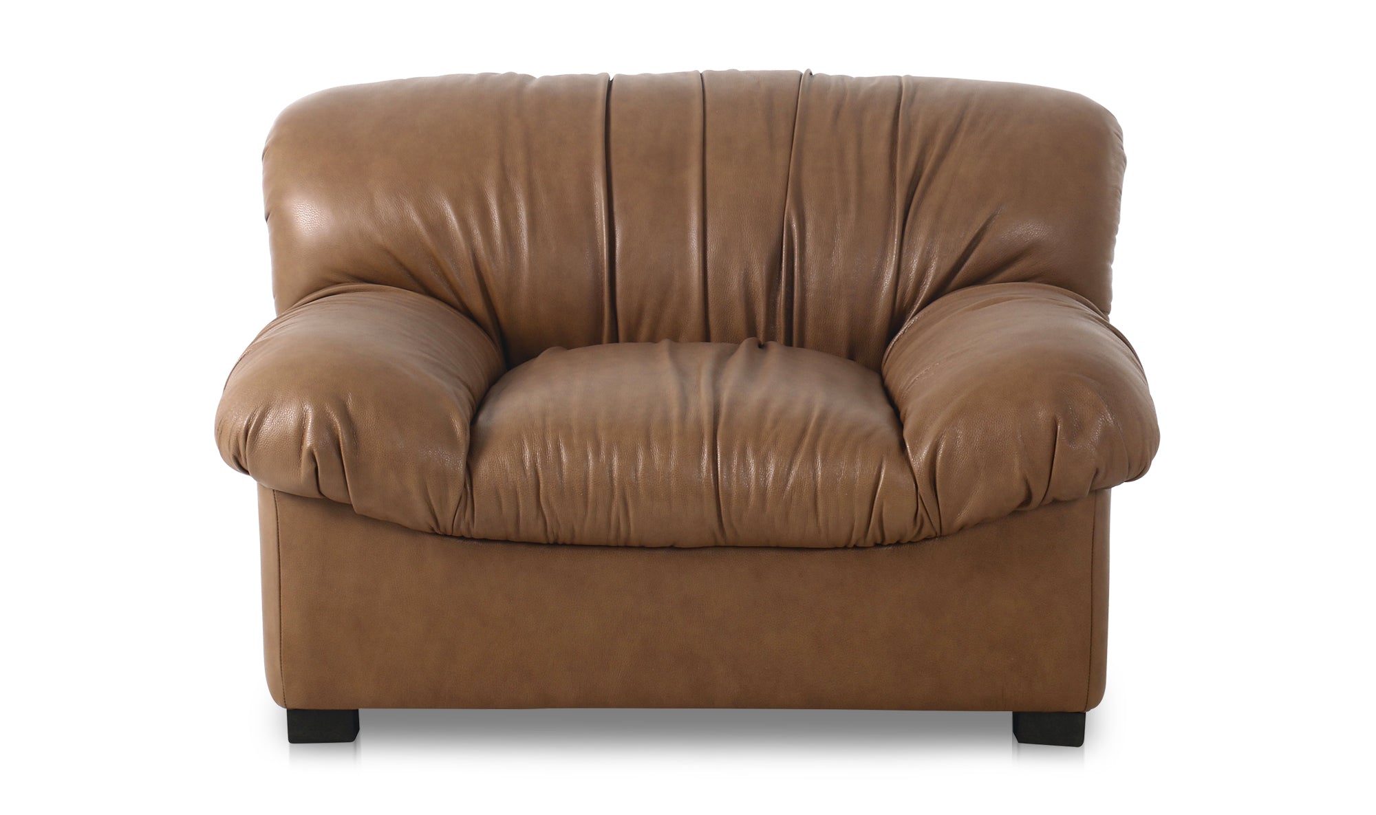 Halston Lounge Chair Tan Leather