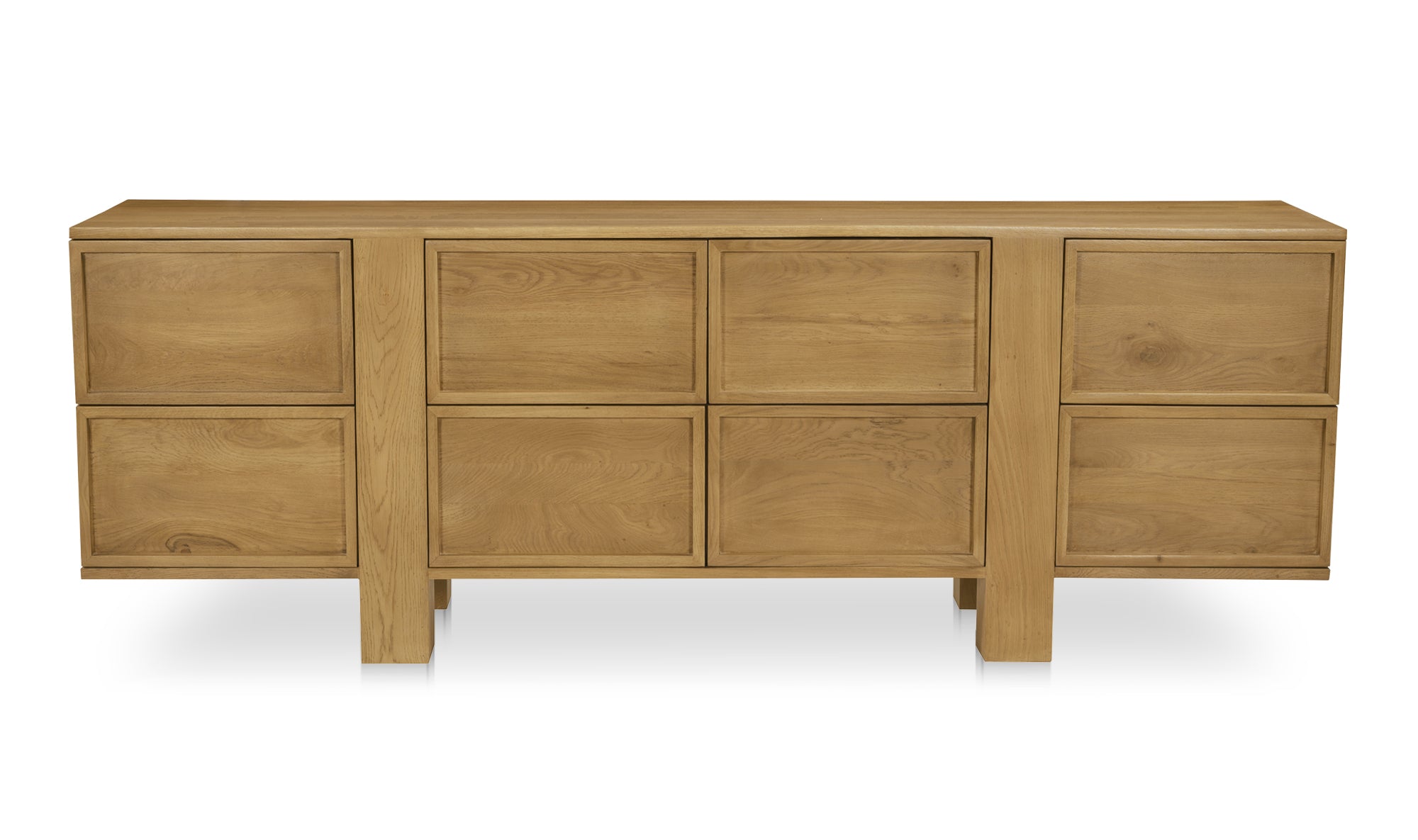Henley 8 Drawer Dresser Brown