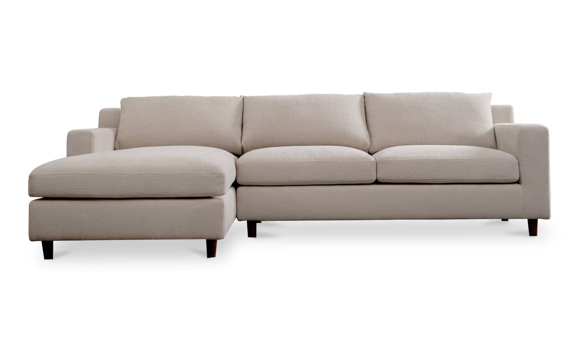 Hutton Left Sectional Beige