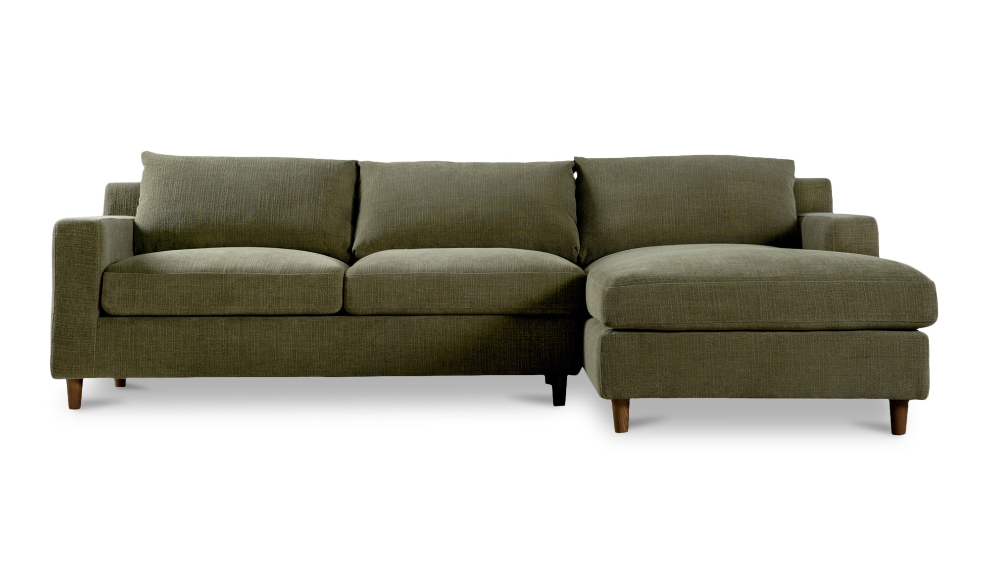 Hutton Right Sectional Olive