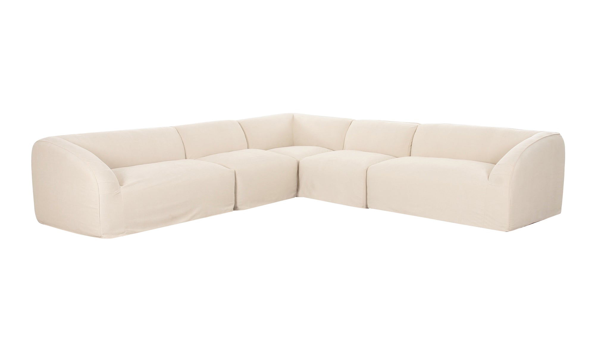 Isla Classic L Modular Sectional Mocha