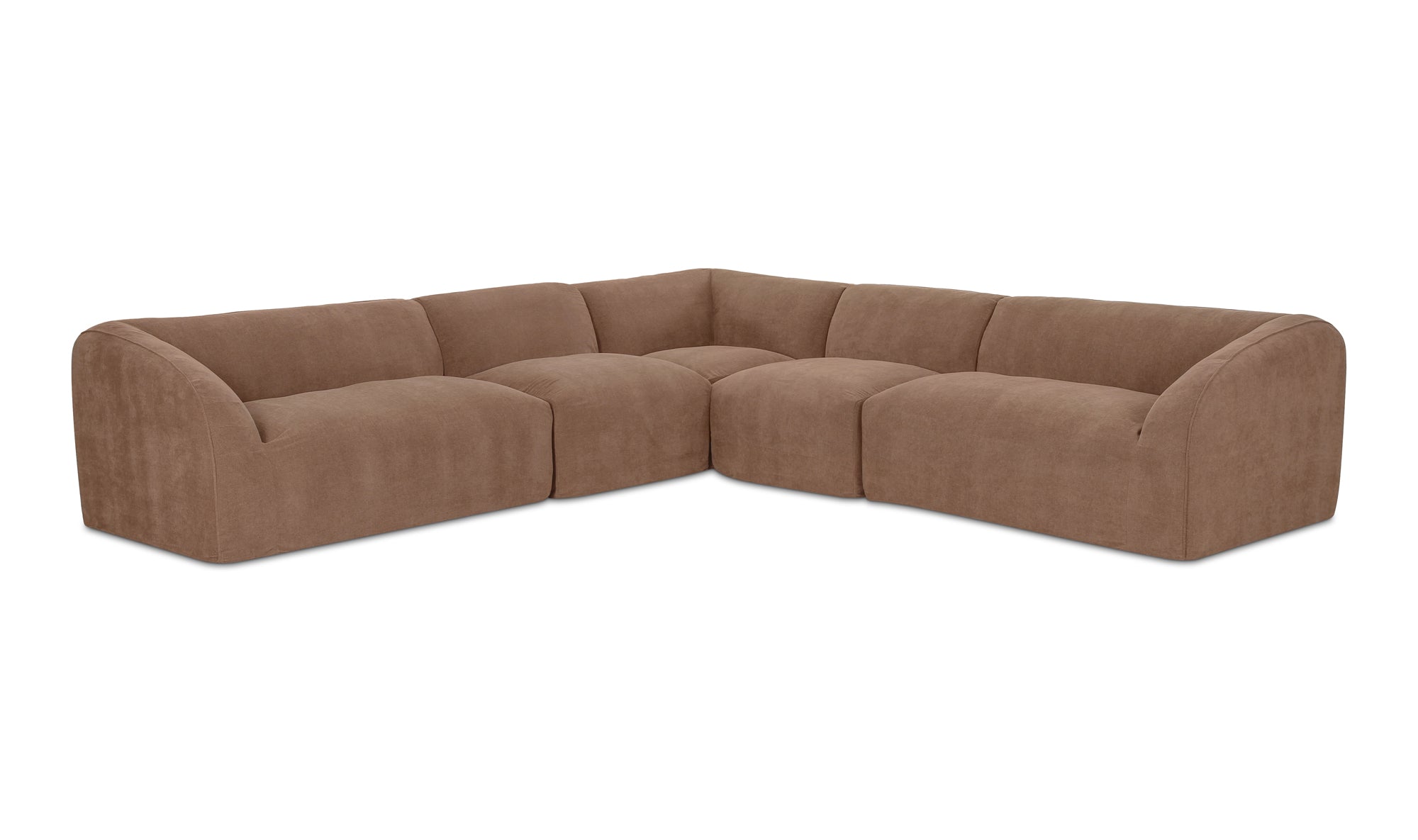 Isla Classic L Modular Sectional Mocha