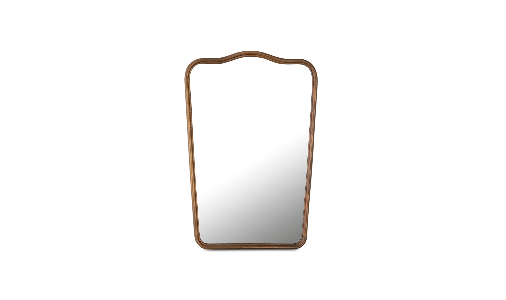 Keyes Mirror Brass