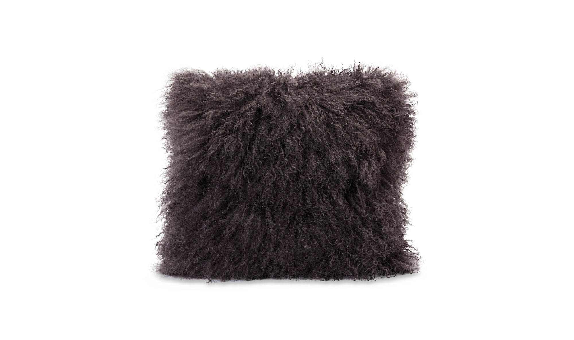 Lamb Fur Pillow Grey