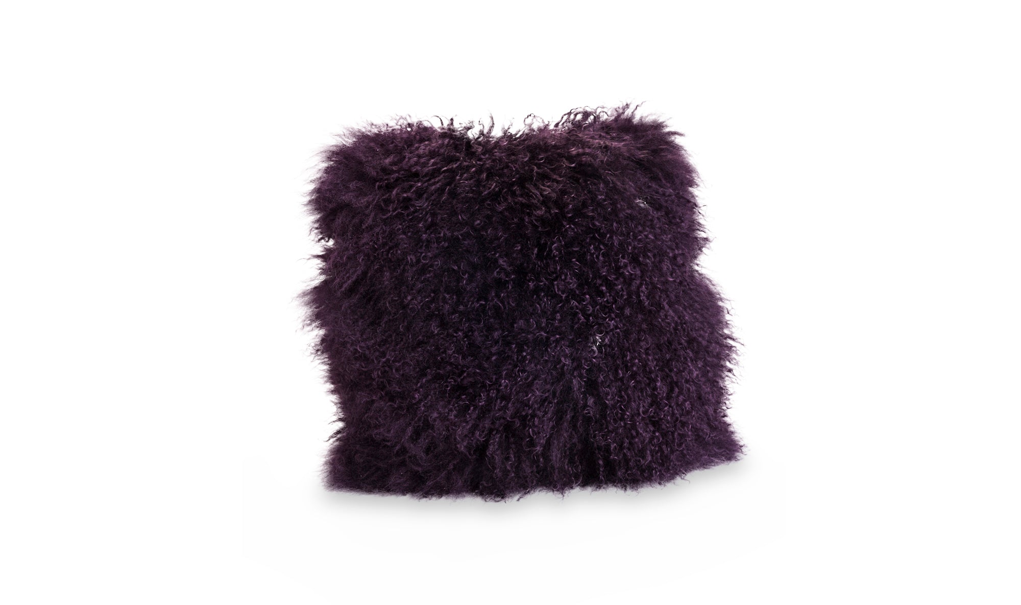 Lamb Fur Pillow Grey