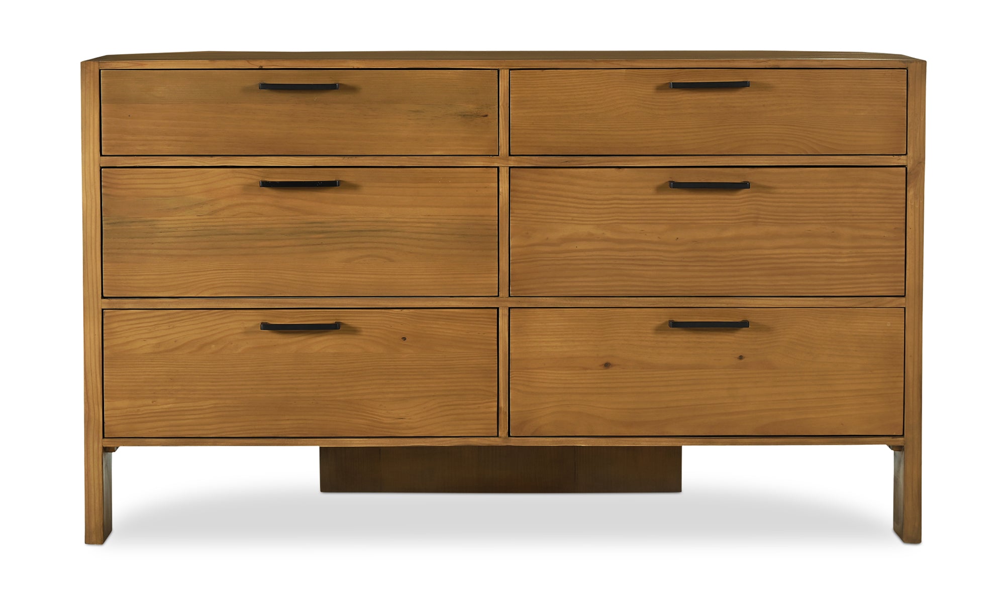 Lachlan 6 Drawer Dresser Brown