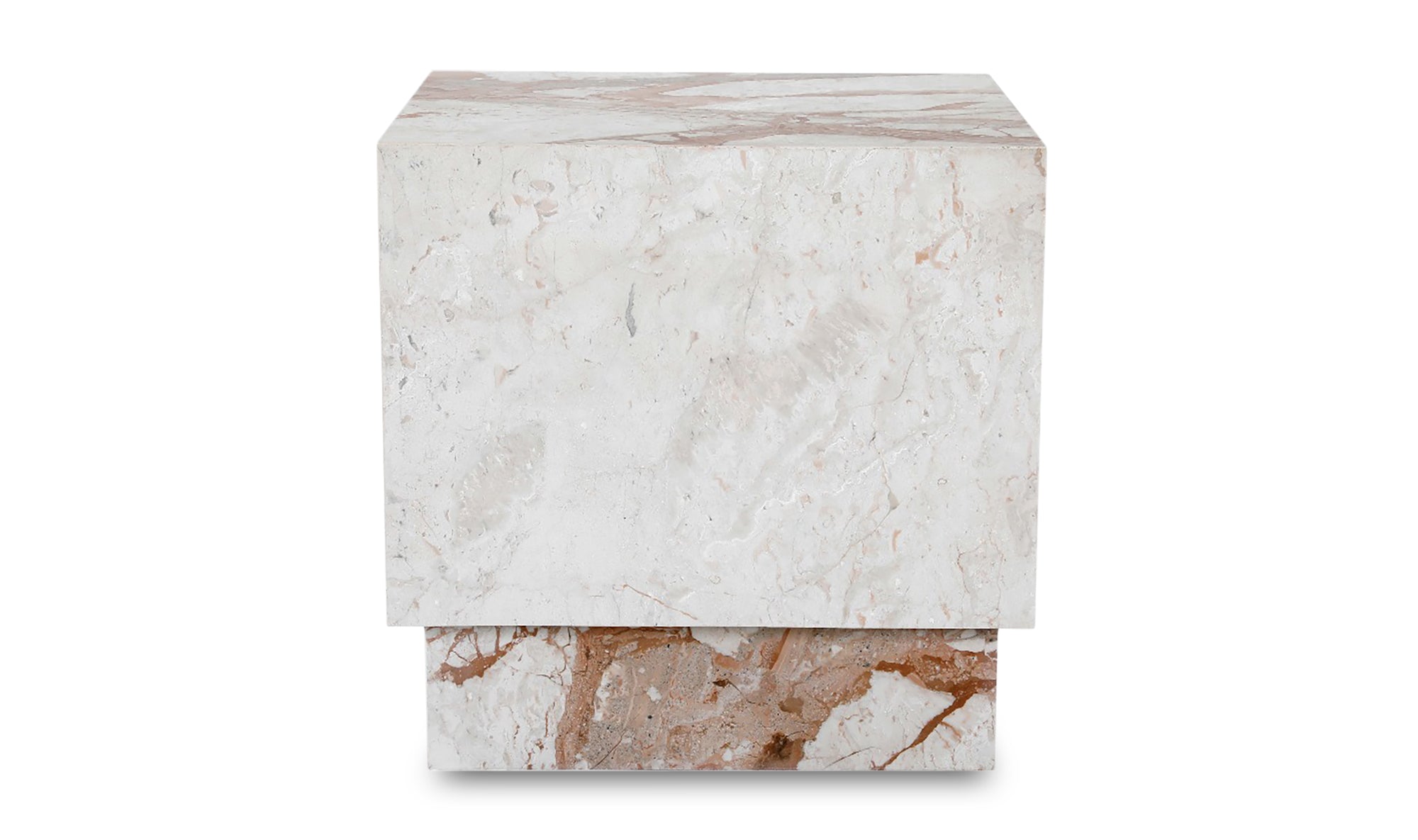 Layla Side Table Breccia Marble