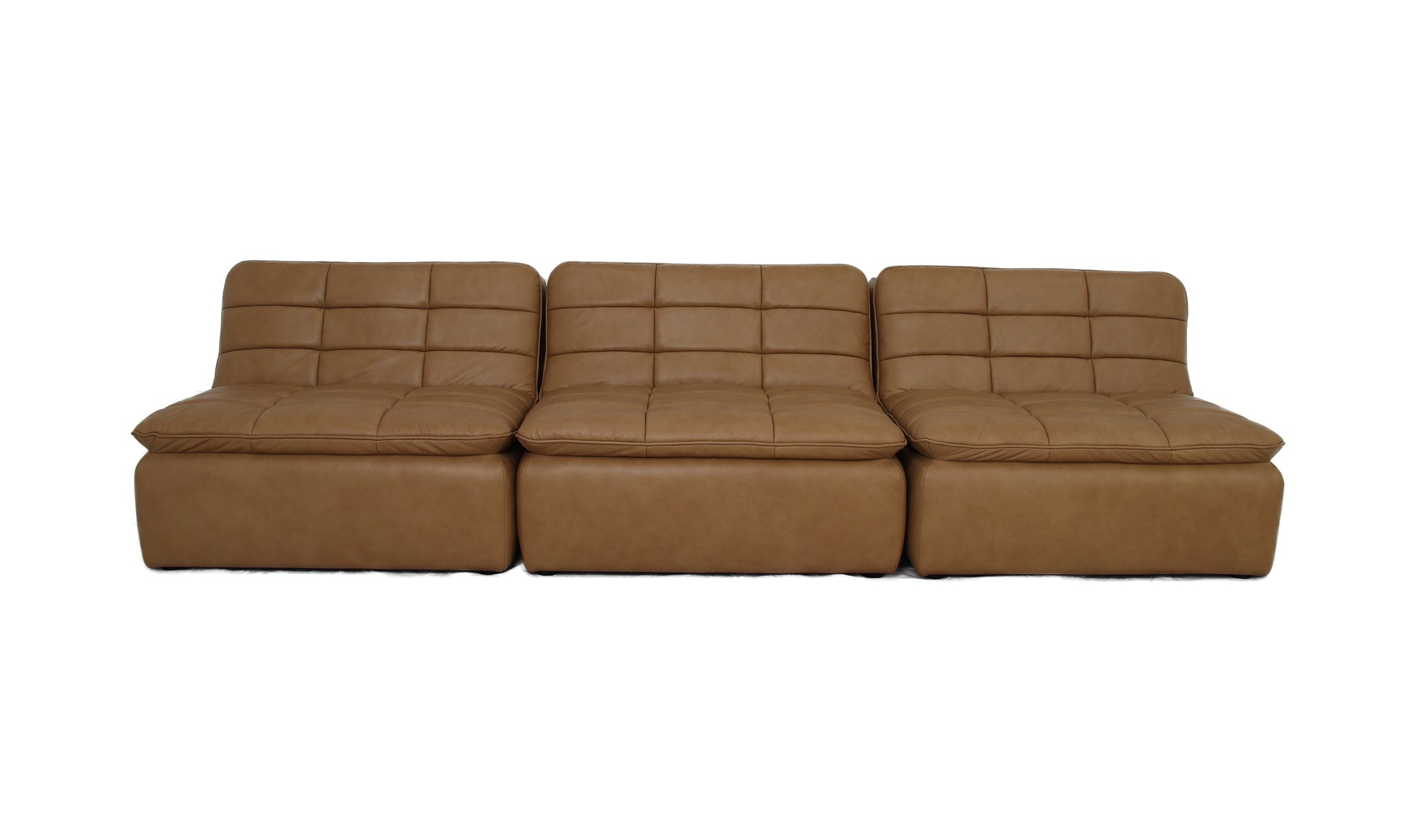 Lino Armless Modular Sofa Textured Oat