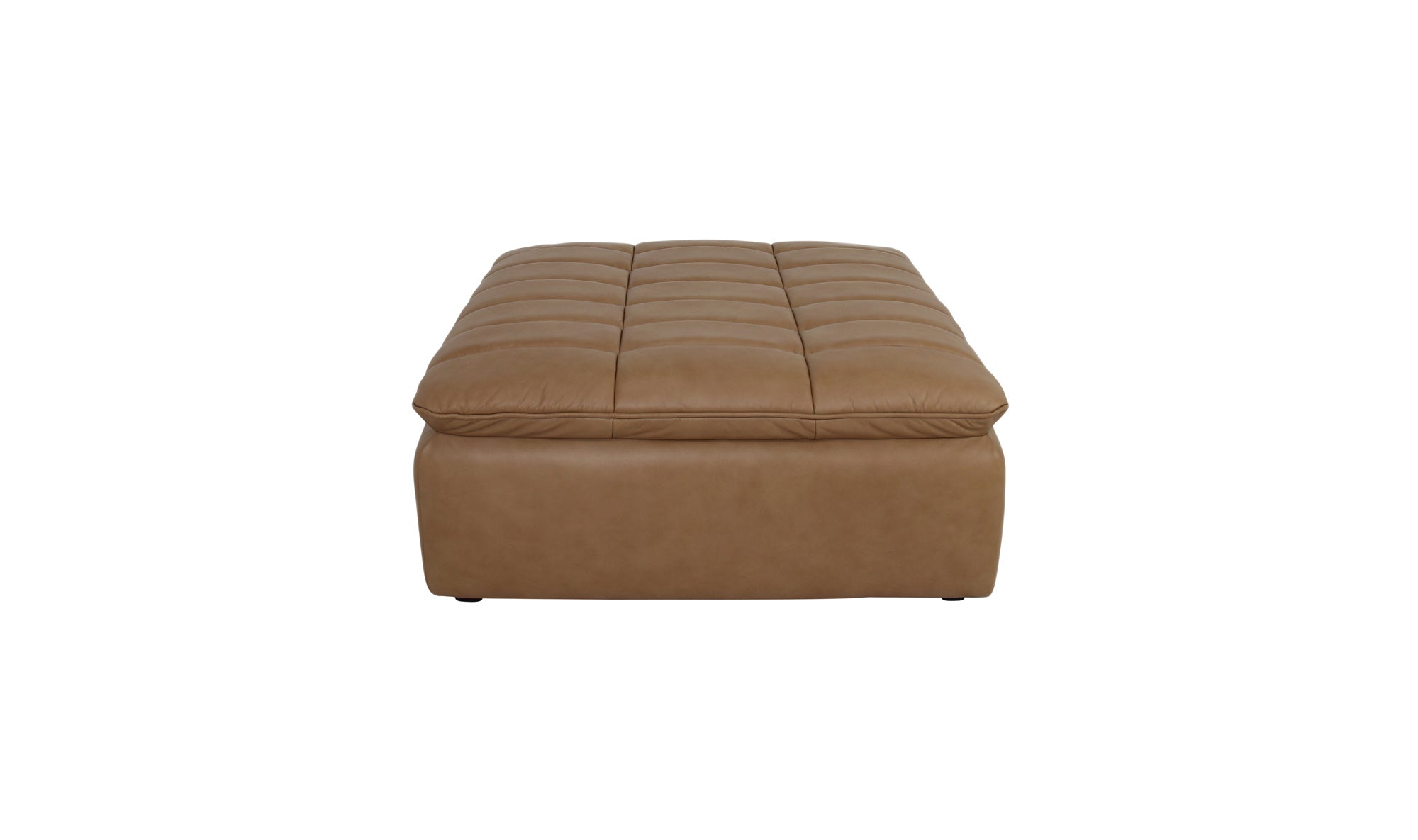 Lino Ottoman Tan Leather