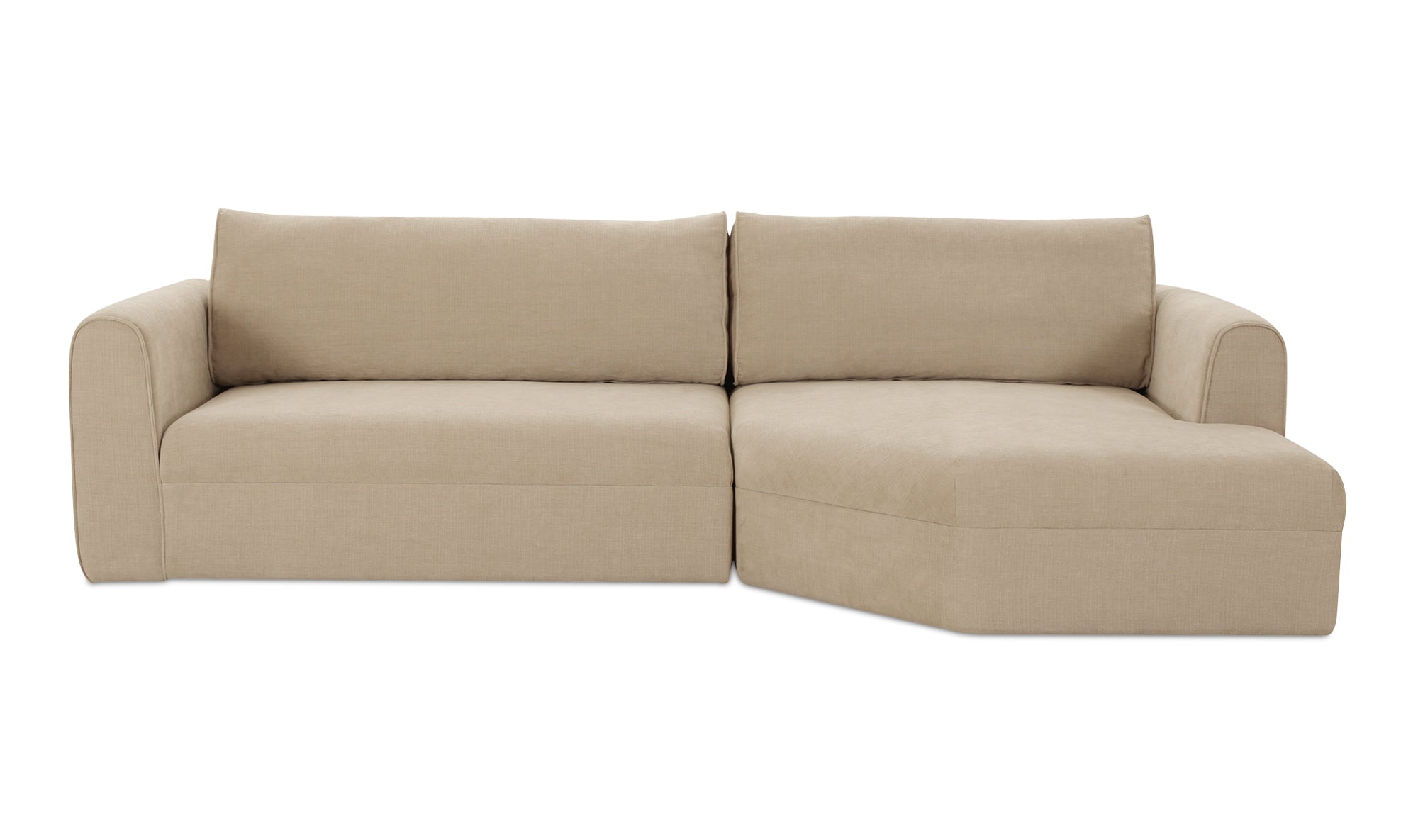 Madrid Right Sectional Cool Beige