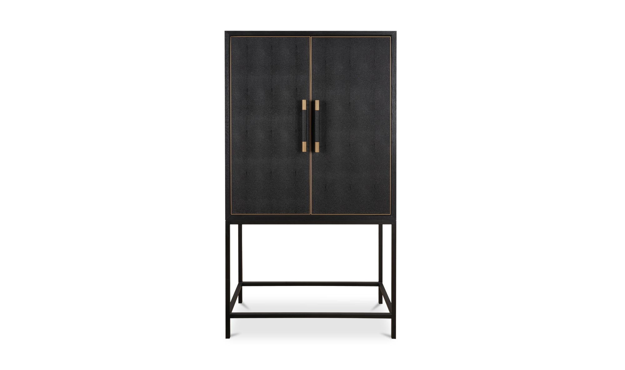 Mako Bar Cabinet Black