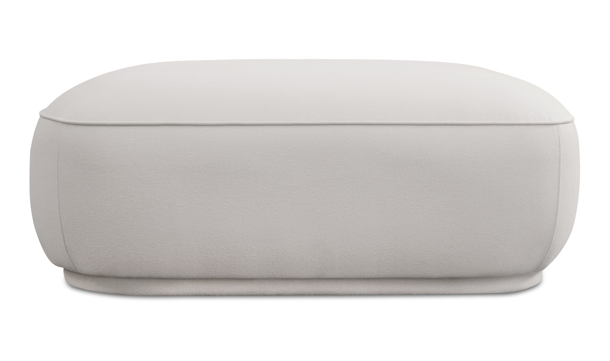 Marion Square Ottoman White