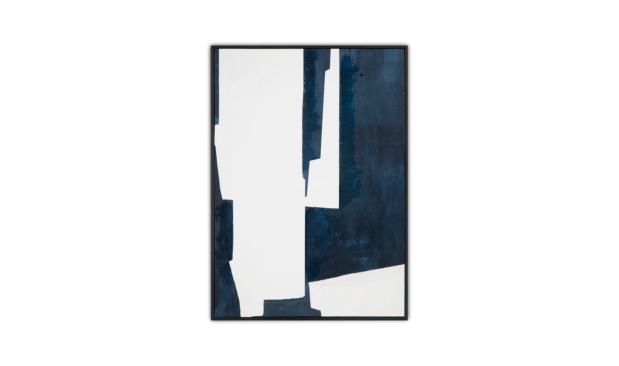 Mica 2 Framed Painting Navy