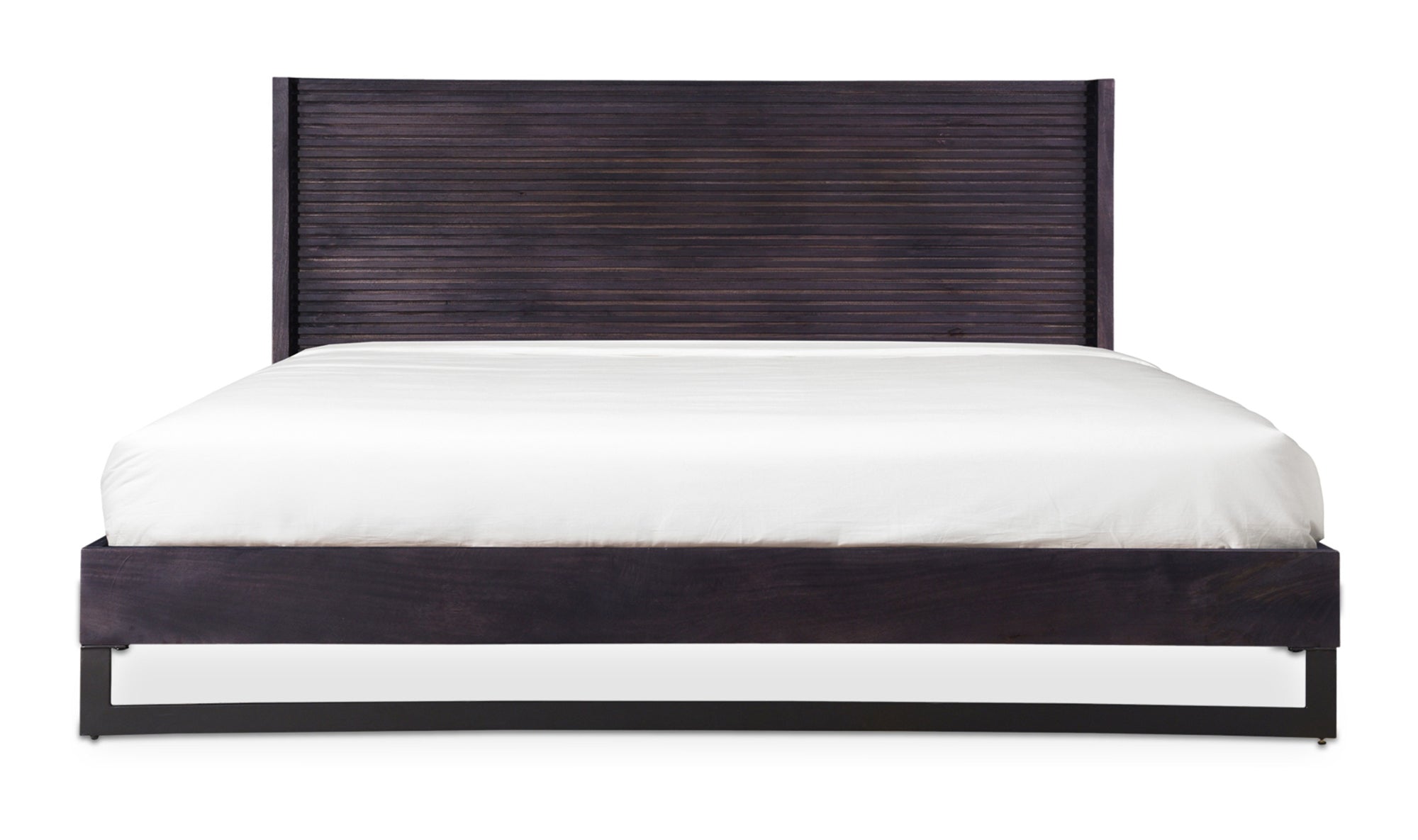 Paloma Queen Bed Charcoal Grey