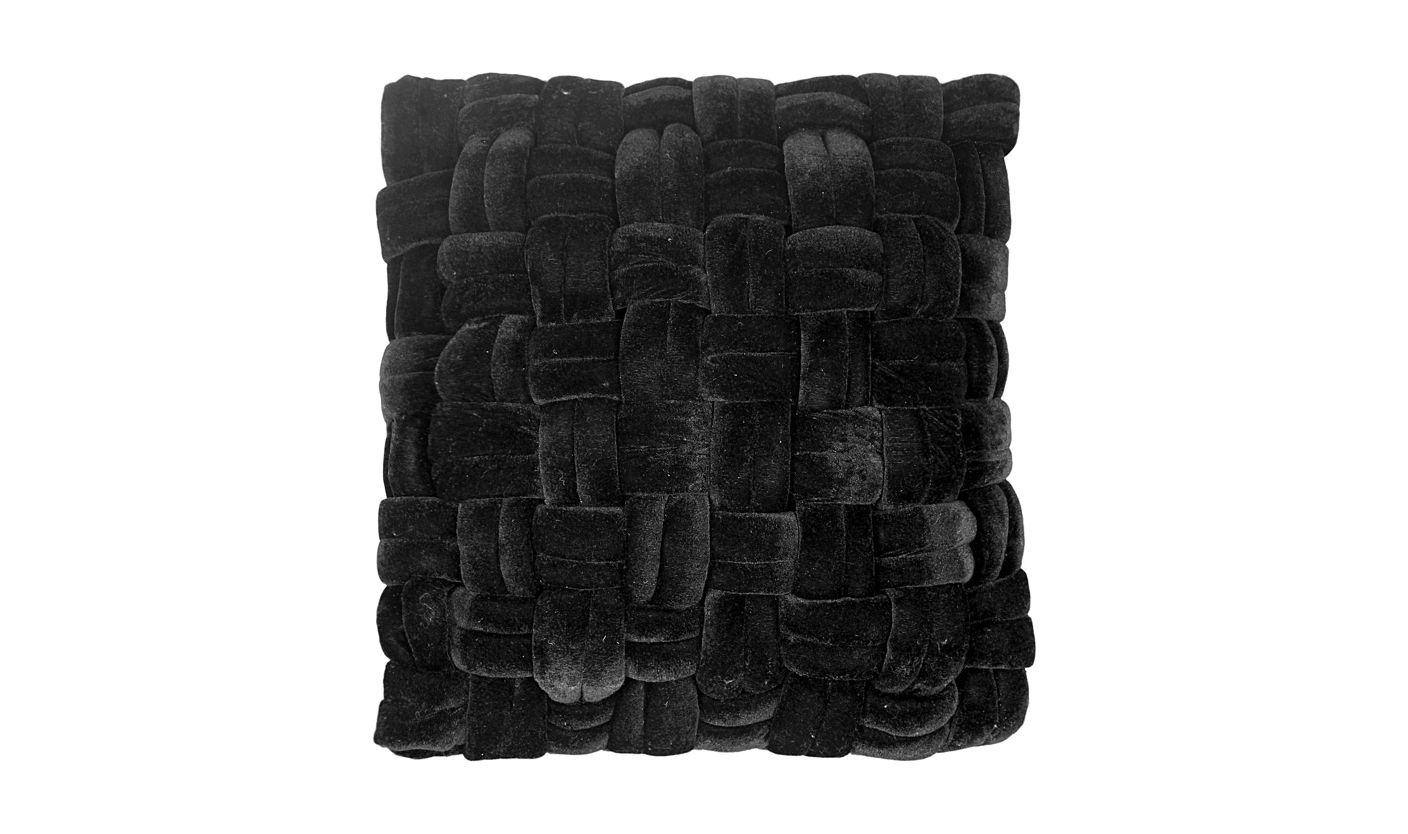 Pj Velvet Pillow Black