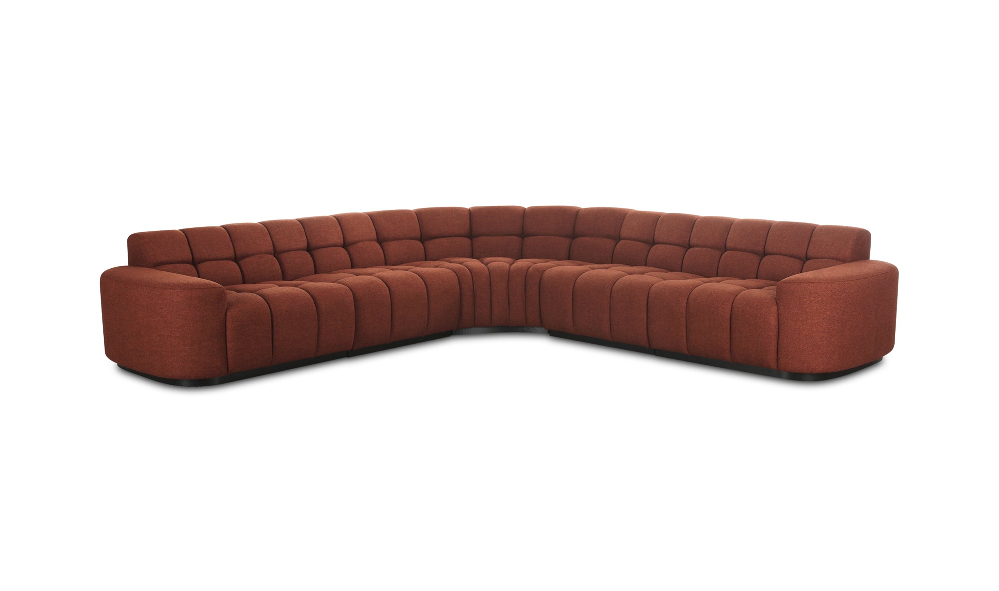 Roman L-Shaped Sectional Rust