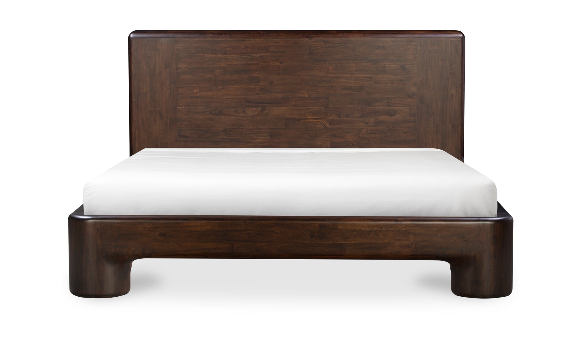 Rowan Bed Queen Dark Brown