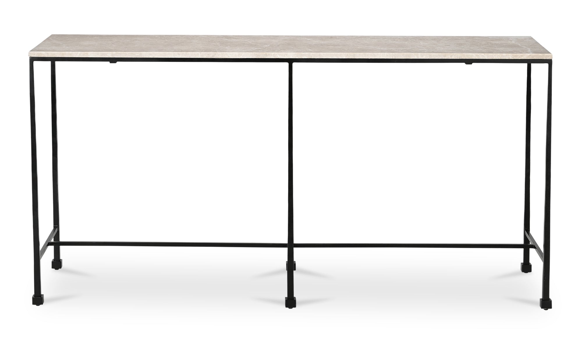 River Console Table Botticino Marble