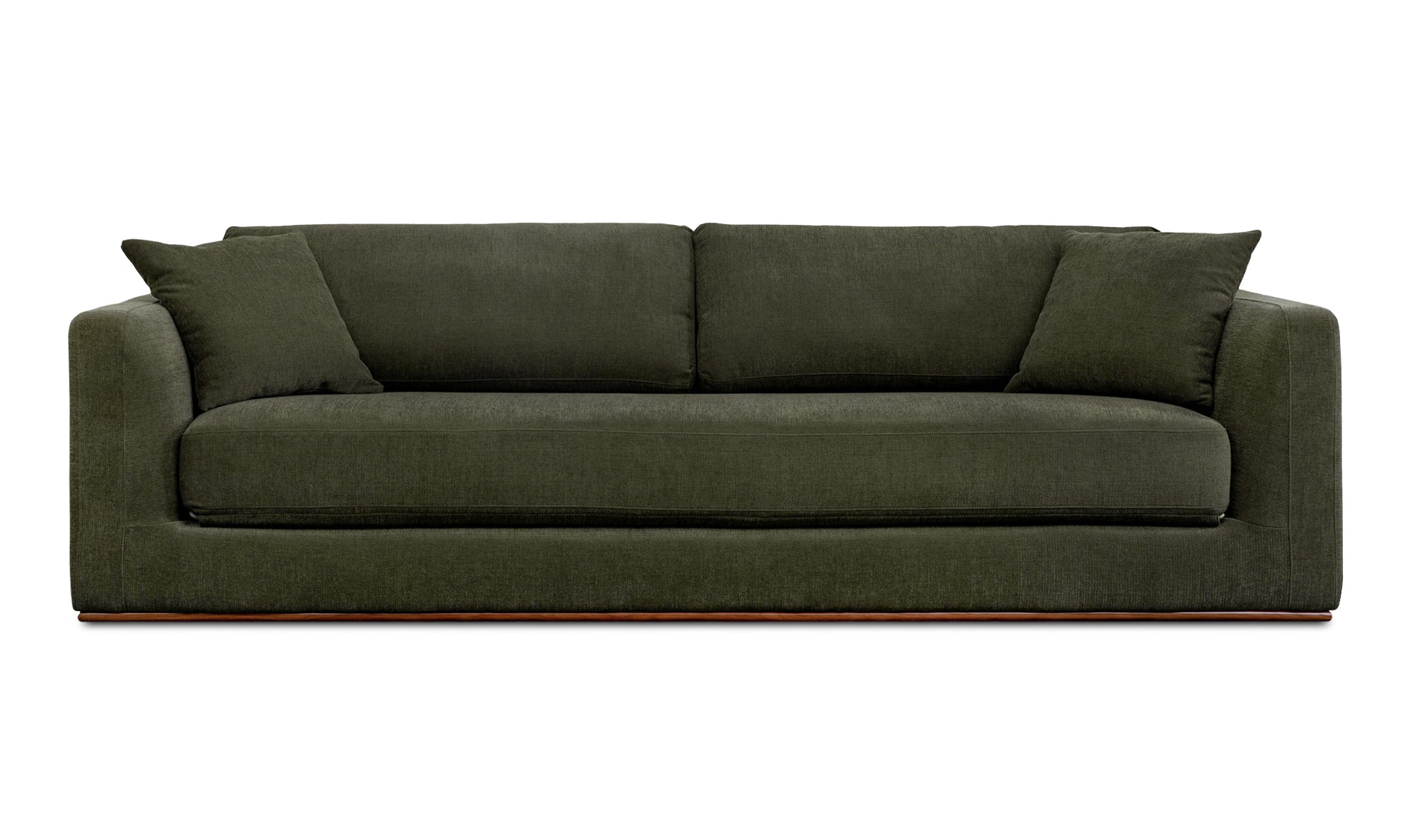 Rue Sleeper Sofa Deep Green