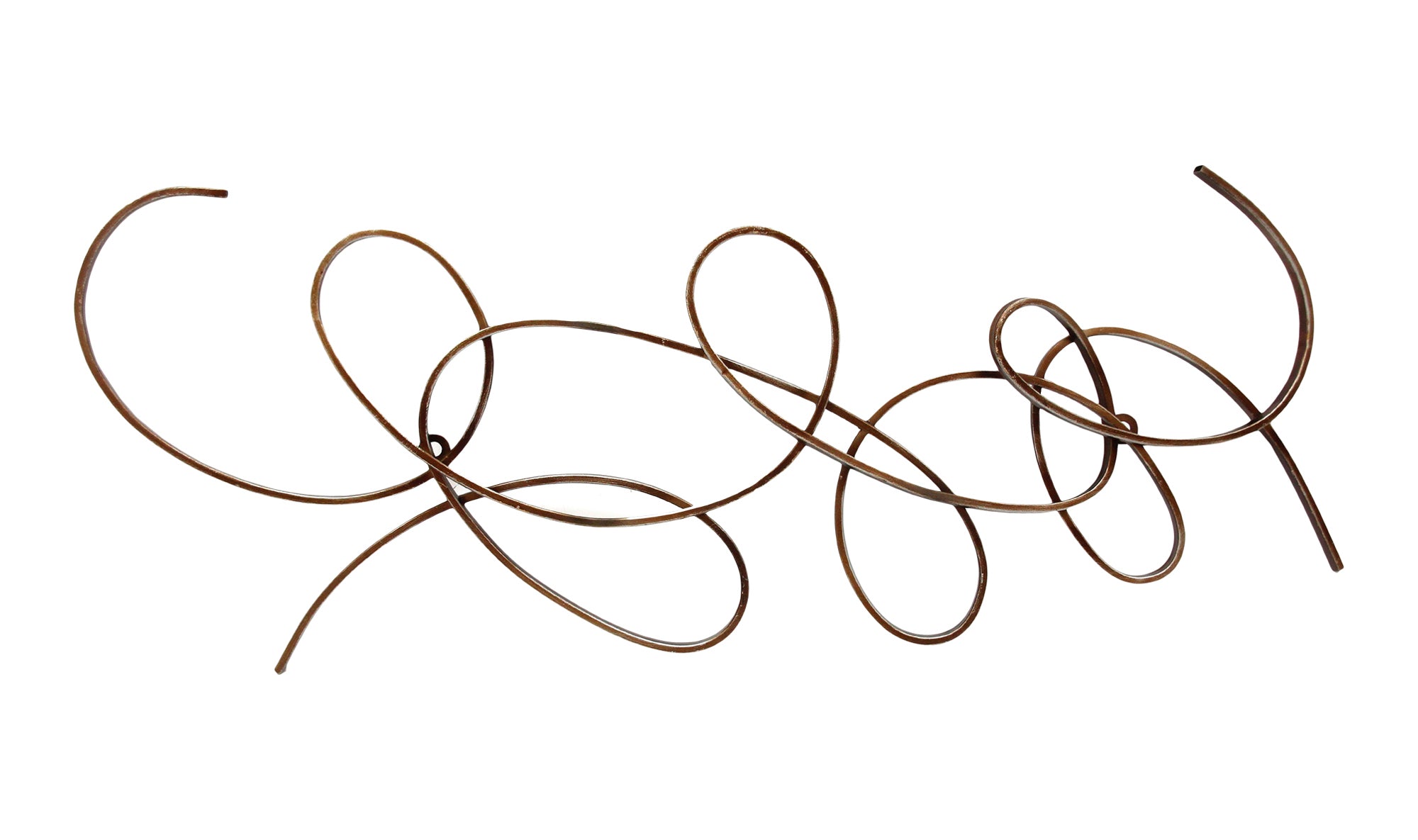 Scroll One Wall Décor Antique Silver