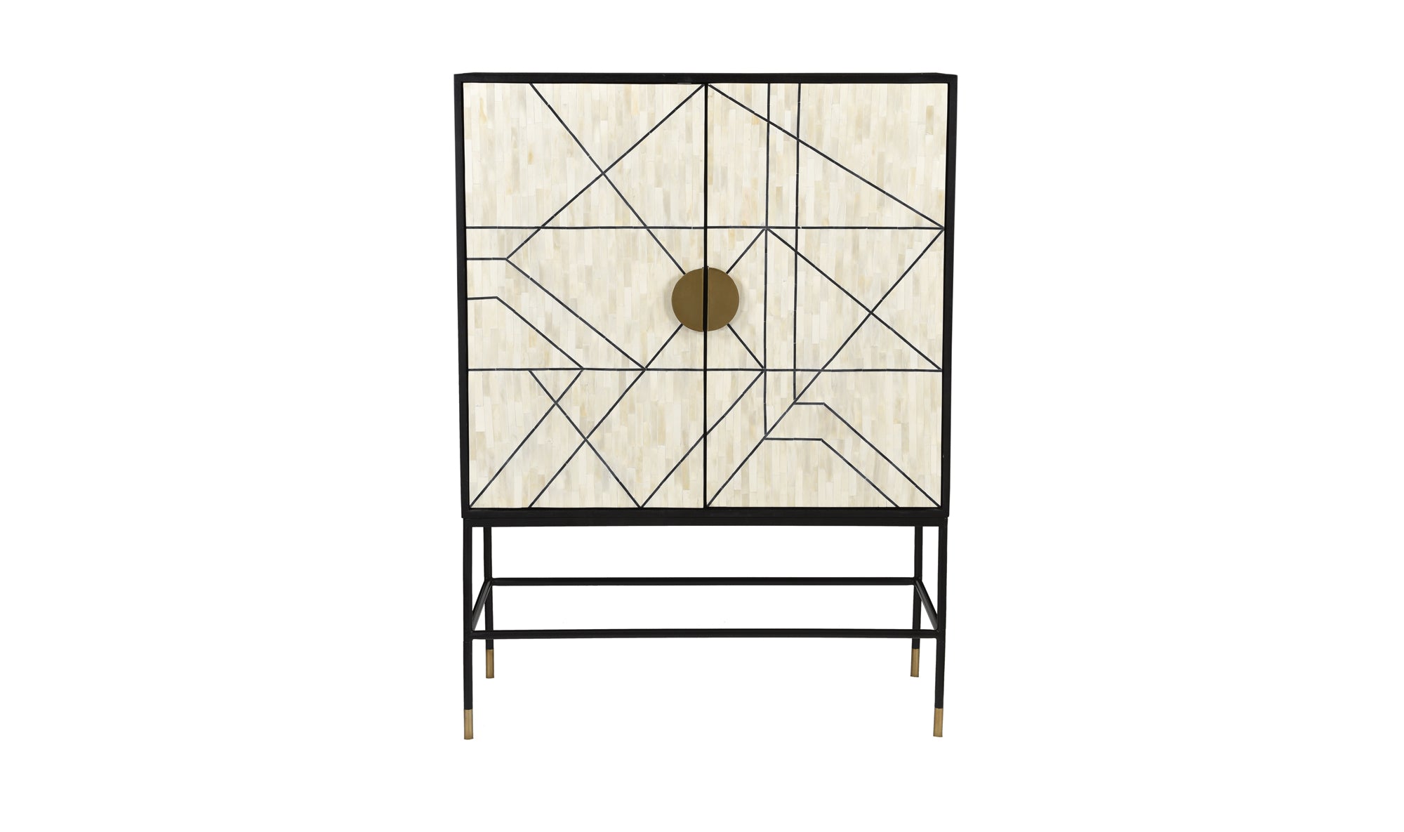 Shaws Cabinet Cream and Black