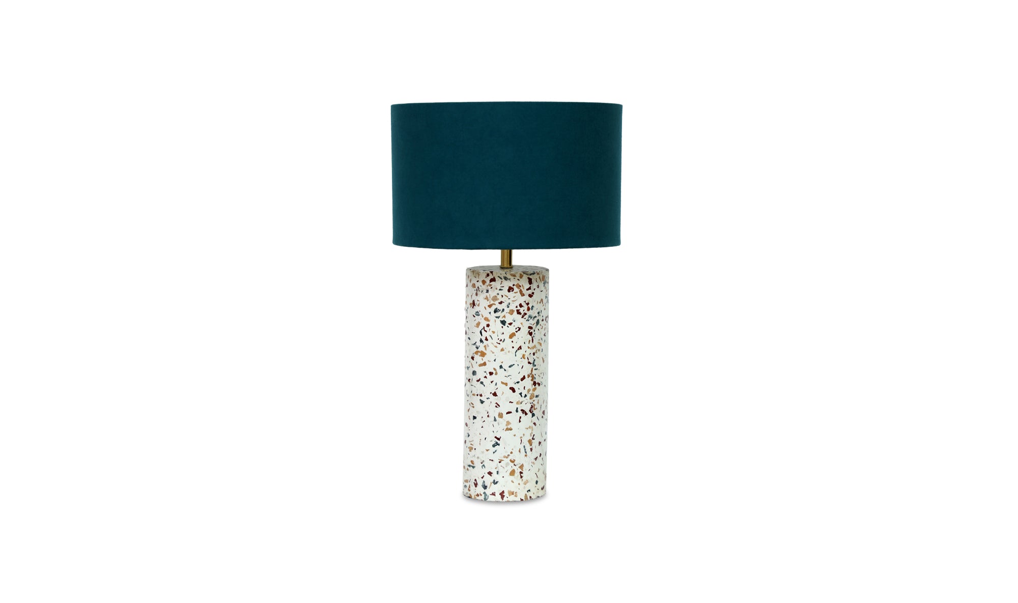 Terrazzo Cylinder Table Lamp