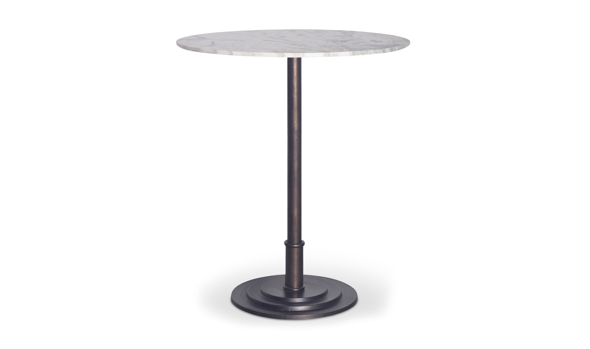 Tori Outdoor Counter Table White Marble