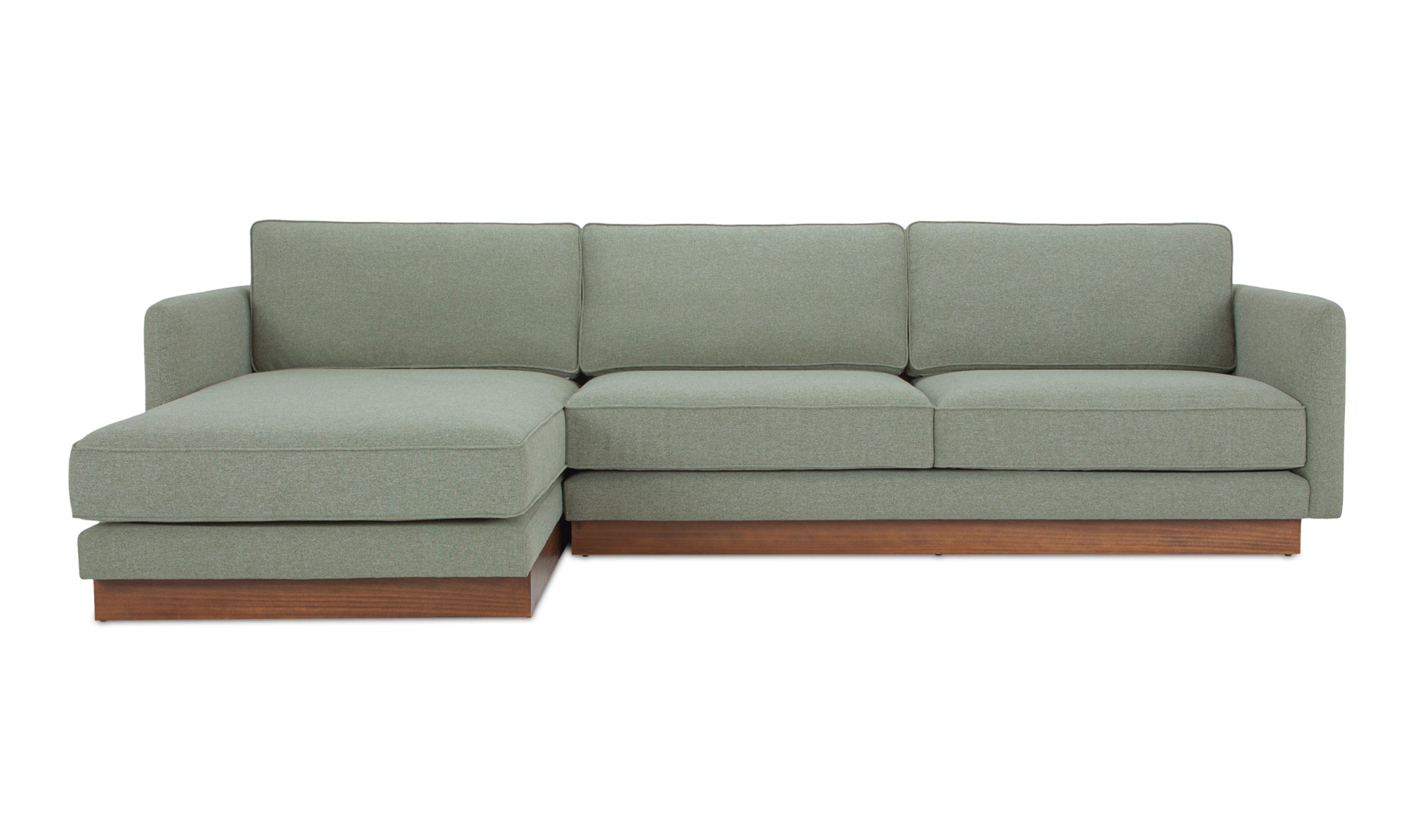 Vernon Left Sectional Sage