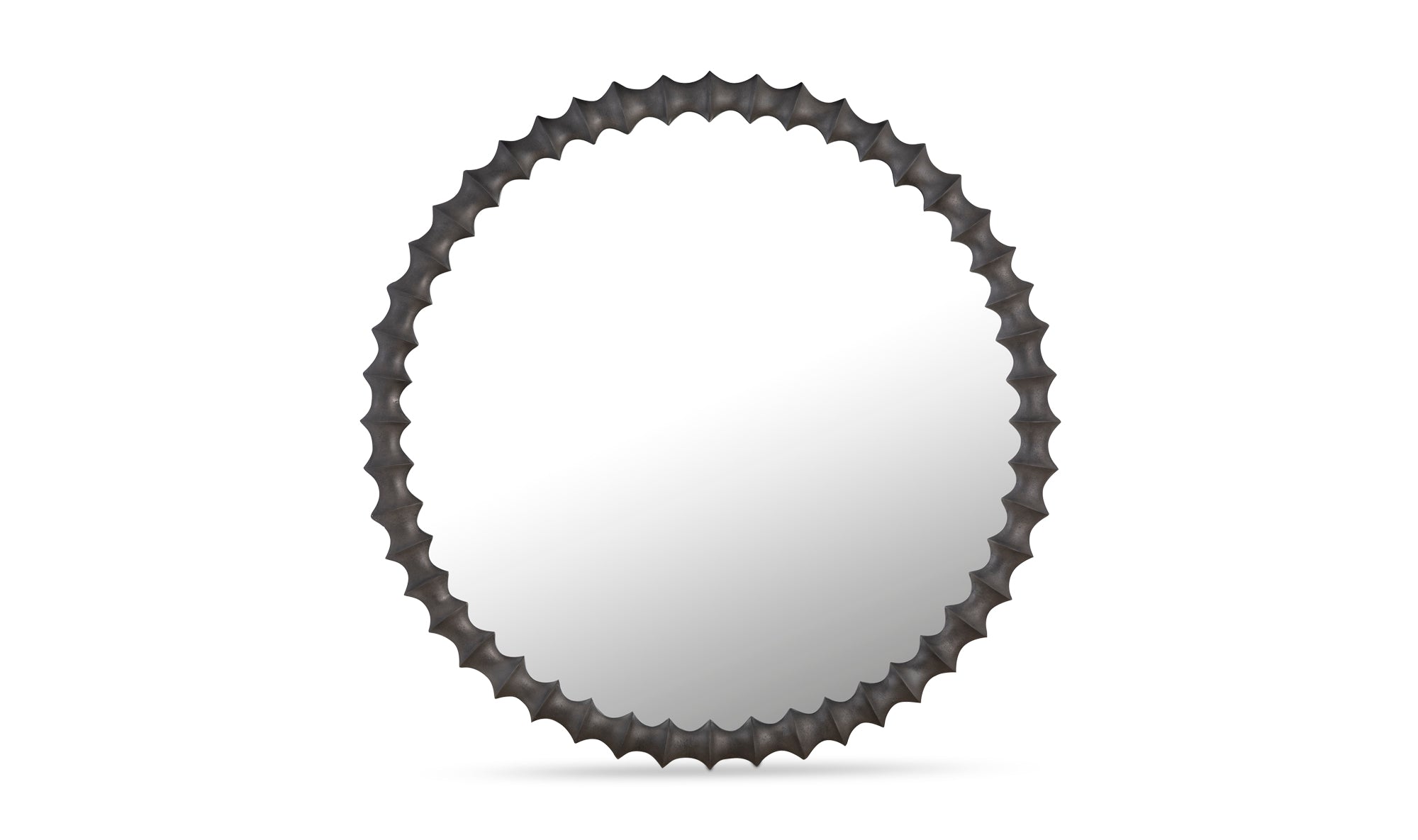 Whitby Mirror Aged Brass