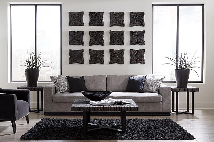 Chainsaw Wall Tile, Burnt Black, Assorted