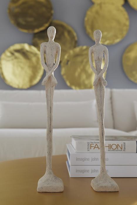 Lloyd and Lottie Sculpture, Extra Small, Resin, Roman Stone