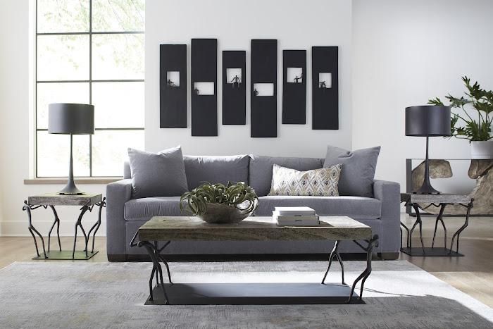 Atlas Wall Decor, Rectangle, Black