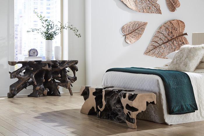 Freeform Bench, Bronze