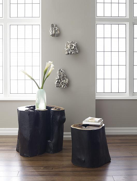 Stalagmite Wall Art Chrome, Set of 3, Assorted Size and Shape