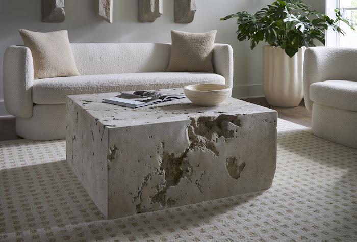Formation Coffee Table, Square, Roman Stone