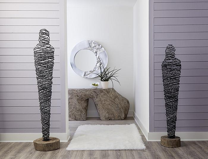 Abstract Wire Man Floor Sculpture, LG