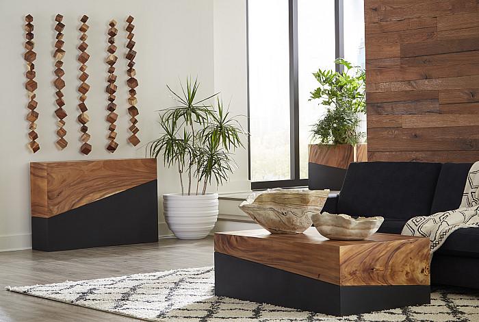 Geometry Console Table