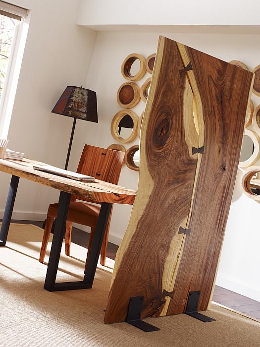 Chamcha Wood Slab Screen