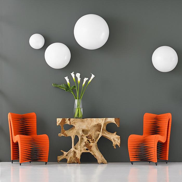 Seat Belt Dining Chair, Orange