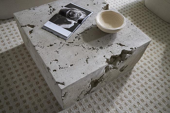 Formation Coffee Table, Square, Roman Stone